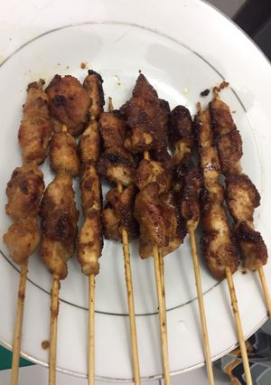 Foto resep Sate ayam madura panggang teflon