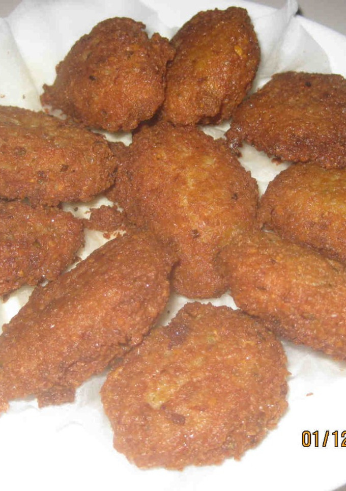 Una foto de Frituras de chícharos y bacalao