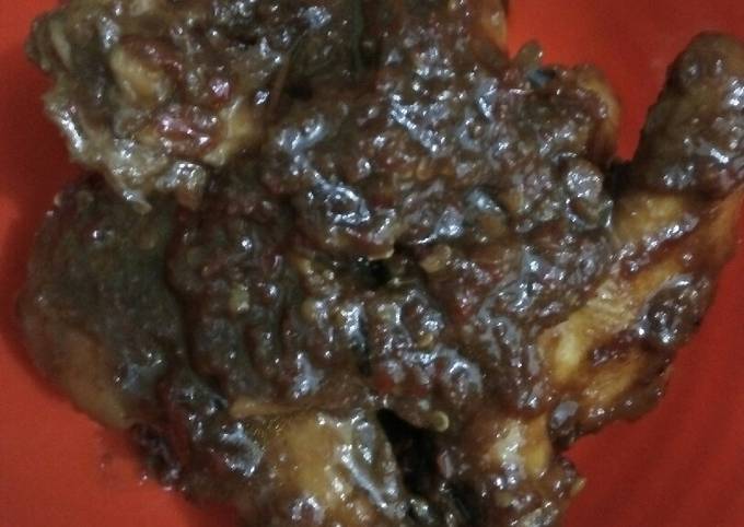 Ayam rasa semur betawi