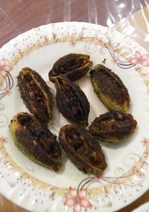 A picture of Masala bharva karele.