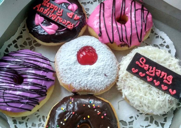 Resep: LezatDonat killer soft bread empukk menull😍😍