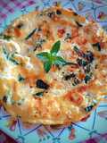 Leftover Round Zucchini White Frittata