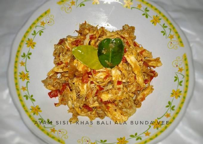 Ayam sisit (Khas Bali)