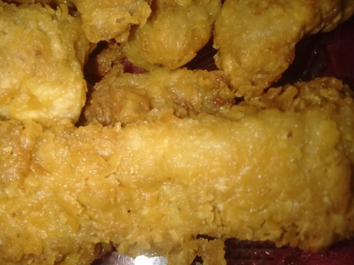 Standar Resep praktis membuat Ikan gurame goreng tepung  nikmat