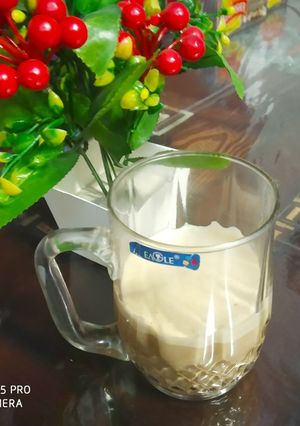 A picture of Dark and Stormy Coffee Cocktail.