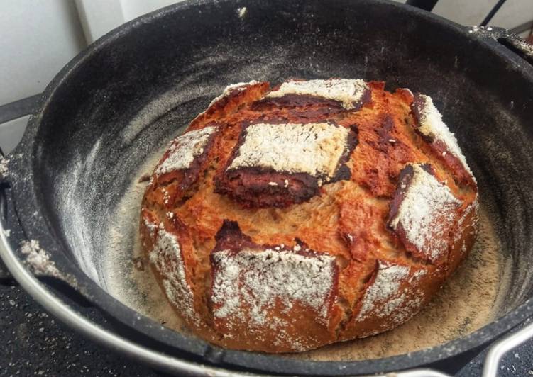 Joghurtbrot mit harter Kruste