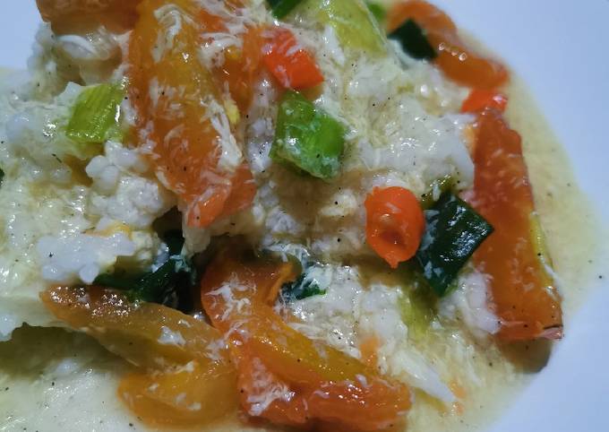 Bagaimana Memasak Egg drop soup tomat, Top Markotop