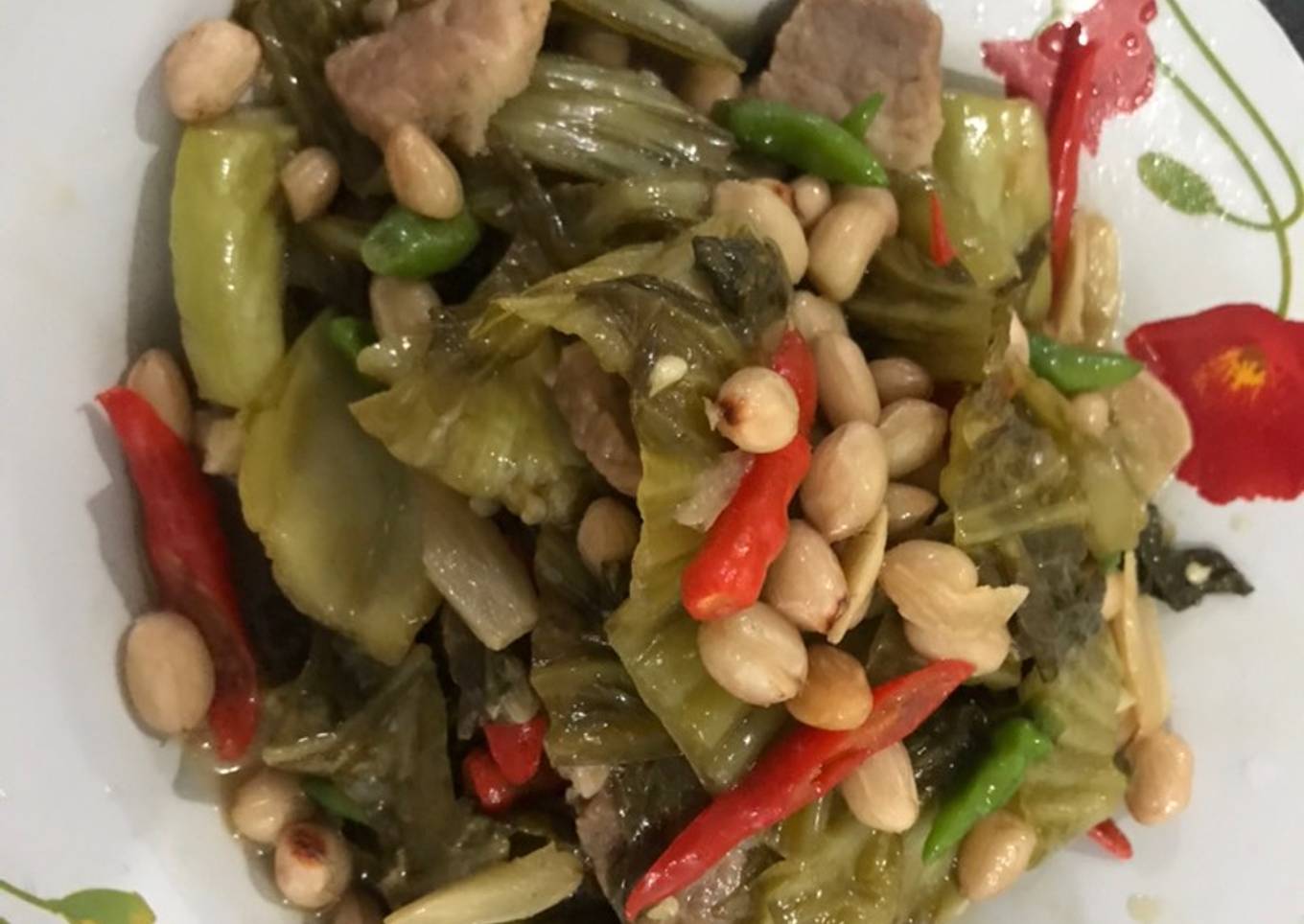 Tumis sayur asin ala chef panda