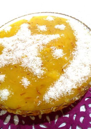 عکسی از دستور حلوای مسقطی