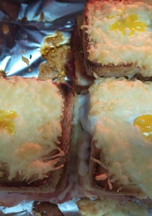 Una foto de Sándwiches gratinados con atún