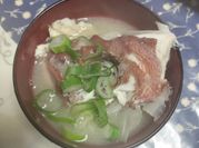 A picture of fish soup