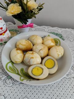 Foto resep Telur pindang teh celup