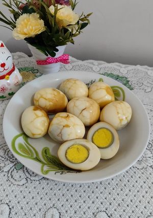 Foto resep Telur pindang teh celup