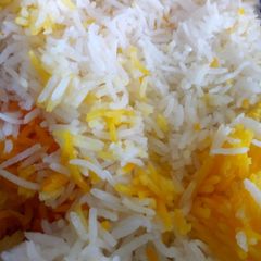 Saffron rice A picture of Saffron rice.