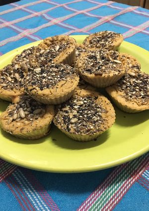 Una foto de Muffins de manzana y avena 🍪