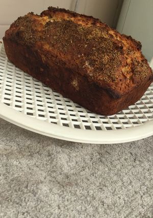 Una foto de Budín de manzana 🍎