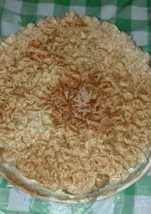 Foto principal de Tarta de queso con crema de capuchino al chocolate