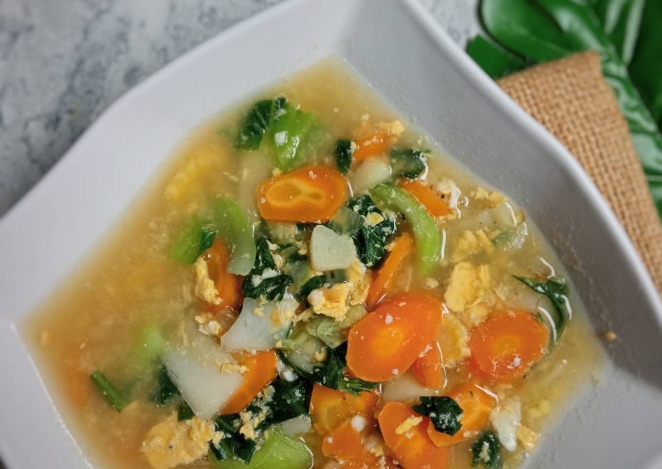 Capcay Kuah Bumbu Simpel