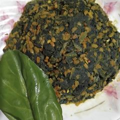 A picture of Moong Palak Sabji.