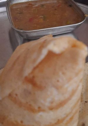 A picture of Dosa.