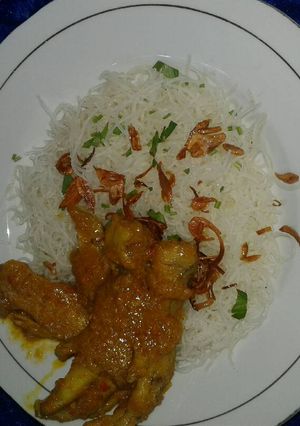 Foto resep Bihun goreng dan ceker pedes