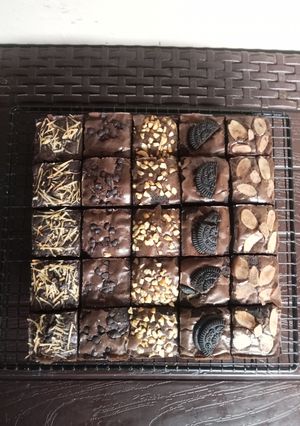Foto resep Brownies Panggang Sekat