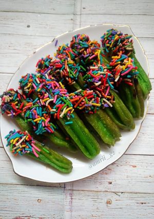 Foto resep Churros macha satu telur