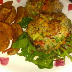 Stuffed Mushrooms A picture of Stuffed Mushrooms.