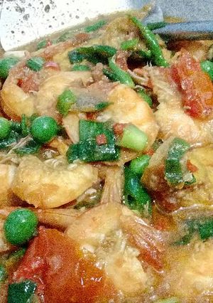 Foto resep Udang tahu bumbu tauco