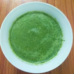 No fuss Palak soup A picture of No fuss Palak soup.