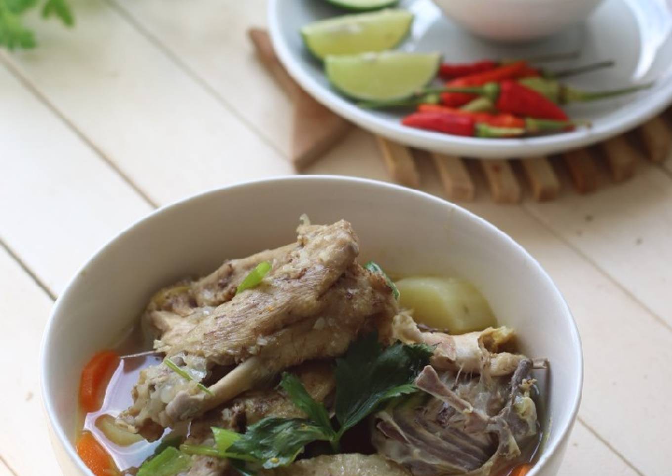 Sop Ayam Kampung Special