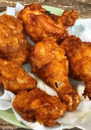 รูปของ ไก่ชุบแป้งทอดรสเผ็ด