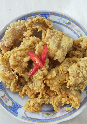 Foto resep Kulit ayam crispy