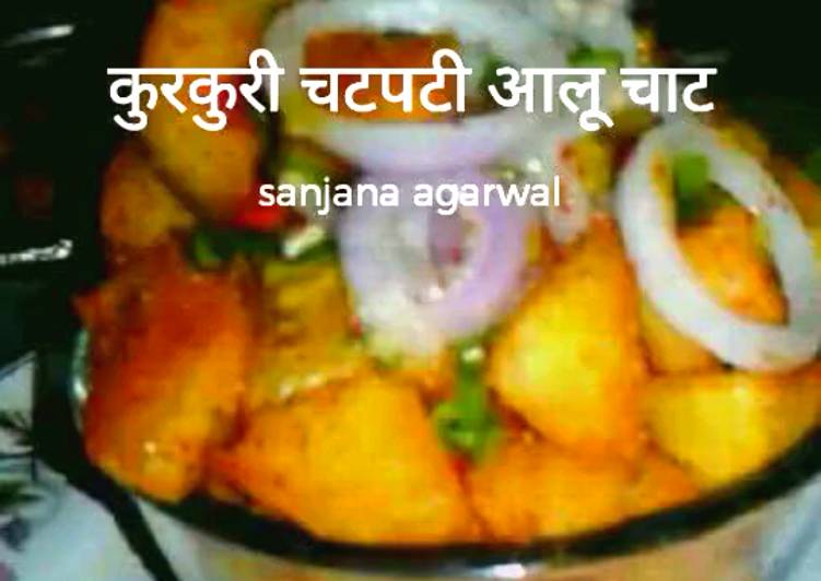 How to Make Quick Kurkuri chatpati aalu chaat Cooking Basics for Newbies
