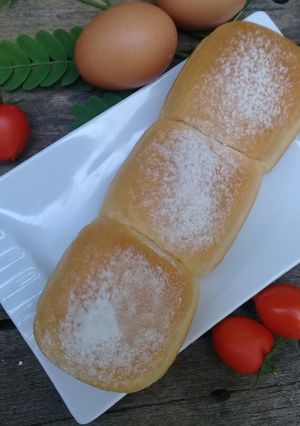 Foto resep Japanese Milk Bun (metoda autolyse)