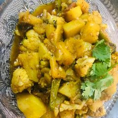A picture of Aloo Gobhi ki Sbzi.