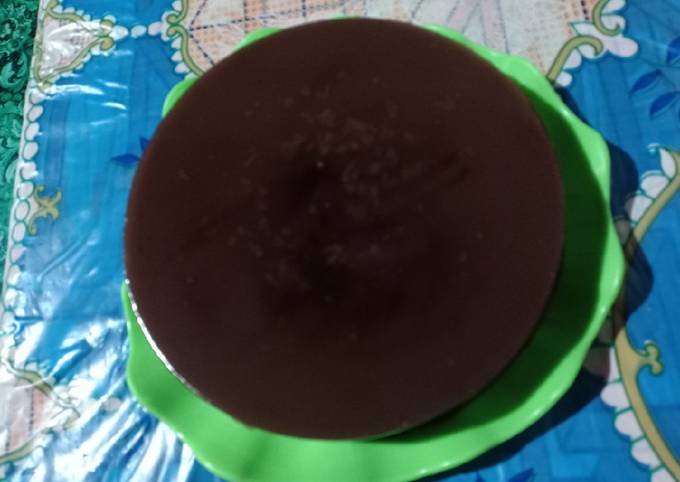 Puding chocolatos susu