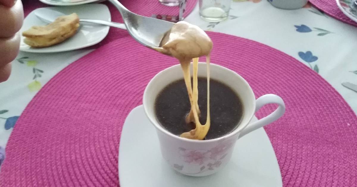 Café con queso Receta de Rosa Repetto Cookpad