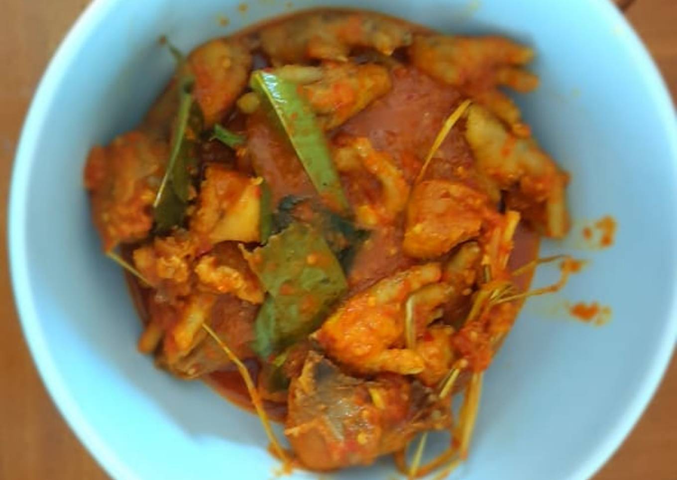 Ceker ayam pedas
