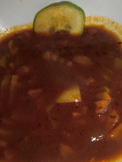 A picture of Vegetable soup #4wkschallenge#charitysupport.