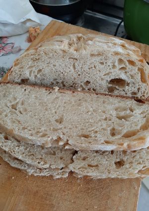 Una foto de Pan de campo
