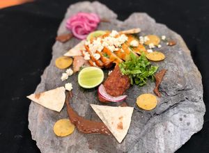 Una foto de Tacos de cochinita pibil