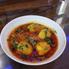 Egg curry A picture of Egg curry.