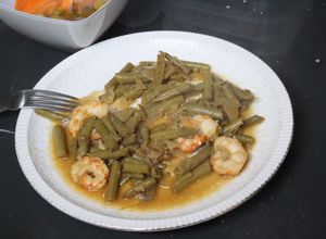 Foto principal de Judías verdes con gambas peladas