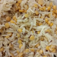 A picture of Chana dal Rice.