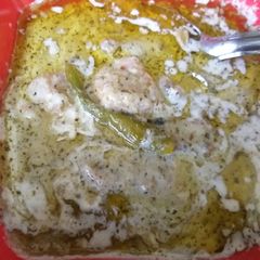 A picture of Chicken haryali very tasty mouth watering recipe.