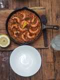 Arroz con Camarones de la Laguna de Rocha