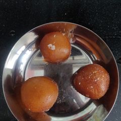 Dry gulab jamun A picture of Dry gulab jamun.