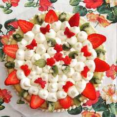 A picture of Crostata di primavera.