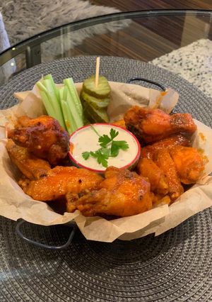 Frank’s red hot wings🌶🇺🇸 recept fotója